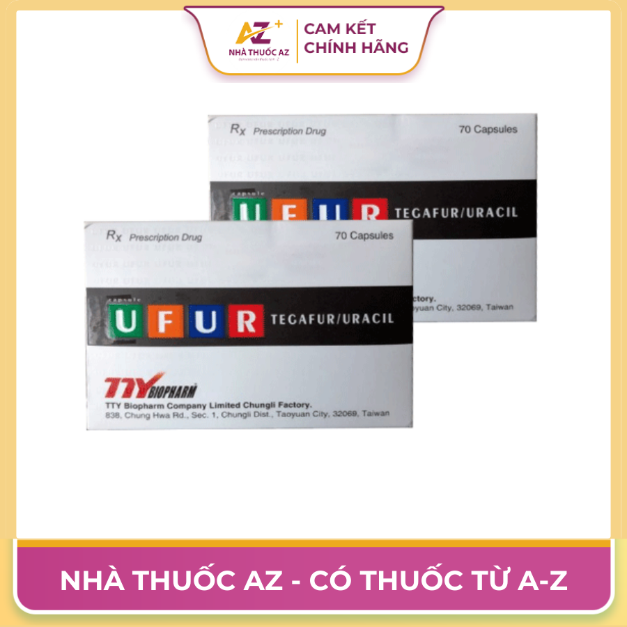 Thuốc Ufur Capsule (Tegafur/Uracil) – Thông Tin Chi Tiết Về Thuốc Điều Trị Ung Thư