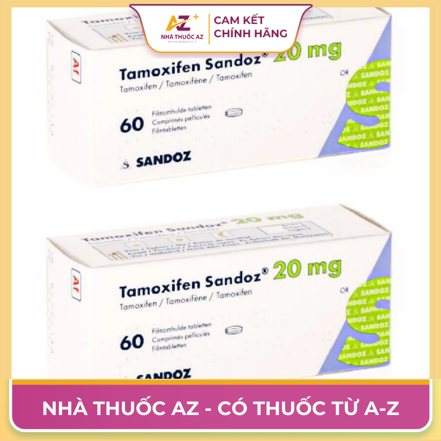 Thuốc Tamoxifen Sandoz 20mg – Thông Tin Chi Tiết Về Thuốc Điều Trị Ung Thư Vú