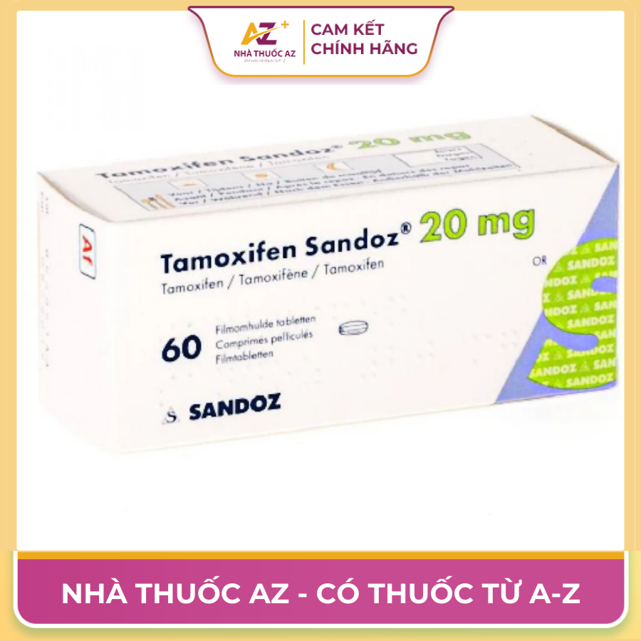 Tamoxifen Sandoz 20mg mua ở đâu