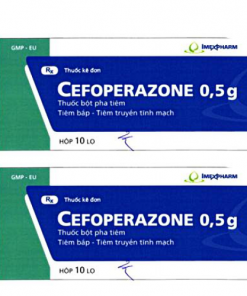 Thuốc Cefoperazone 0,5g giá bao nhiêu
