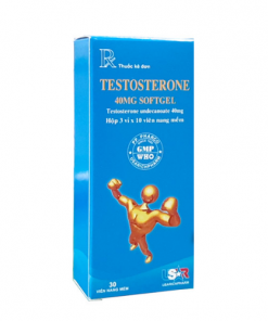 Thuốc Testosterone 40mg giá bao nhiêu