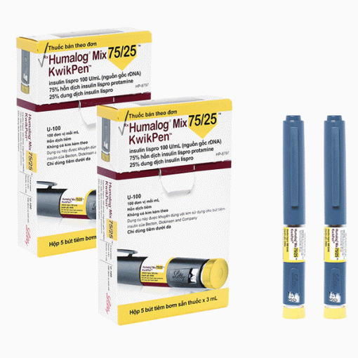 Humalog Mix 75/25 - Thuốc giá bao nhiêu, mua ở đâu uy tín