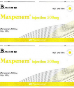 Thuốc Maxpenem Injection 500mg giá bao nhiêu