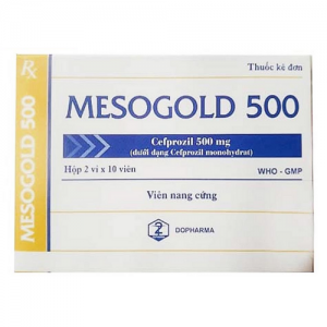 Thuốc Mesogold 500 là thuốc gì