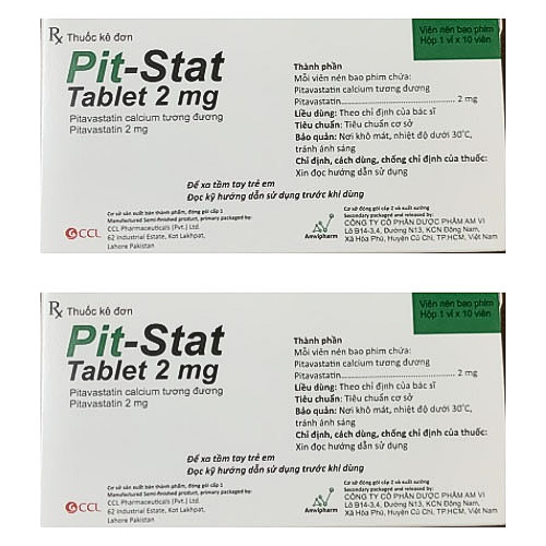 Thuốc Pit-Stat tablet 2 mg là thuốc gì, giá bao nhiêu, mua ở đâu?