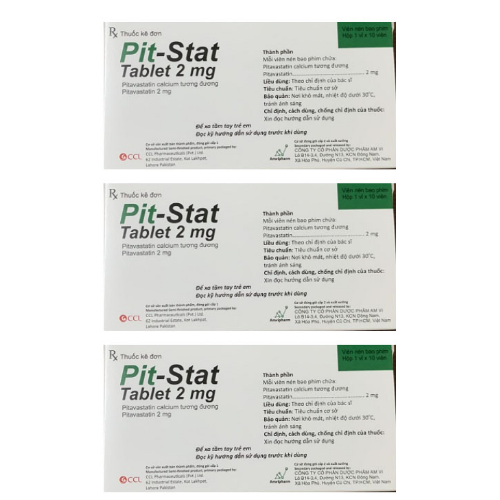 Thuốc Pit-Stat tablet 2 mg là thuốc gì, giá bao nhiêu, mua ở đâu?