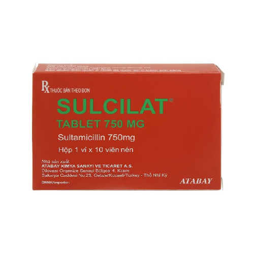 Thuốc Sulcilat 750mg là thuốc gì, giá bao nhiêu, mua ở đâu uy tín?