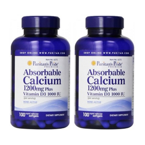 Viên uống Absorbable Calcium Puritan’s Pride là gì, giá bao nhiêu?