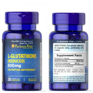 Viên uống L-Glutathione 500mg Puritan's Pride mua ở đâu