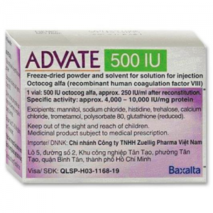 Thuốc Advate 500 IU là thuốc gì