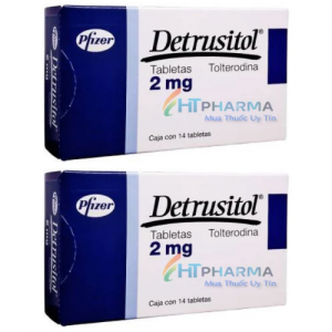 Thuốc Detrusitol 2mg giá bao nhiêu