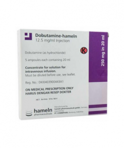 Thuốc Dobutamin-hameln 12,5mg/ml giá bao nhiêu