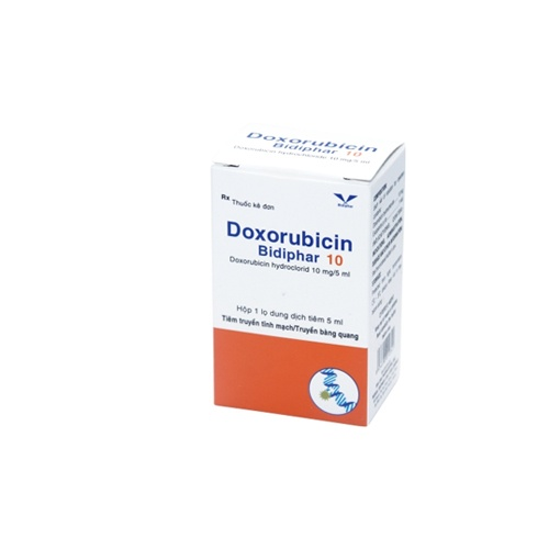 Thuốc Doxorubicin Bidiphar 10 là thuốc gì, giá bao nhiêu?