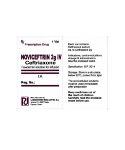 Thuốc Noviceftrin 2g IV giá bao nhiêu