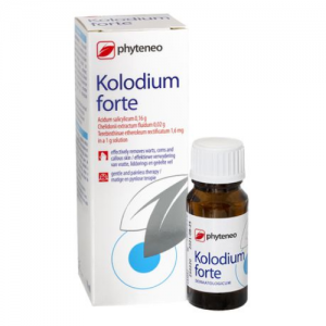 Dung dịch bôi mụn cóc Kolodium forte 10ml là sản phẩm gì