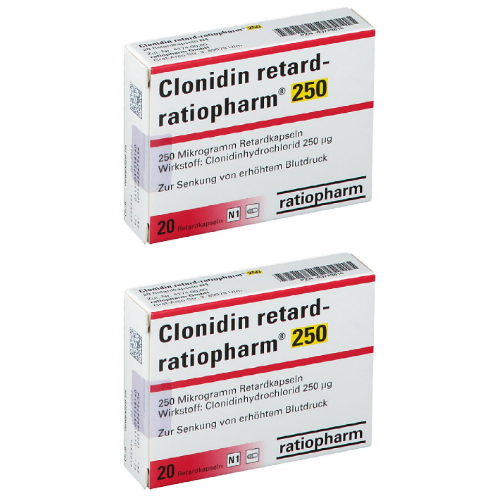 Thuốc Clonidine Retard 250 ratiopharm là thuốc gì, giá bao nhiêu?