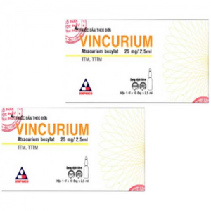 Thuốc Vincurium 25mg/2,5ml mua ở đâu