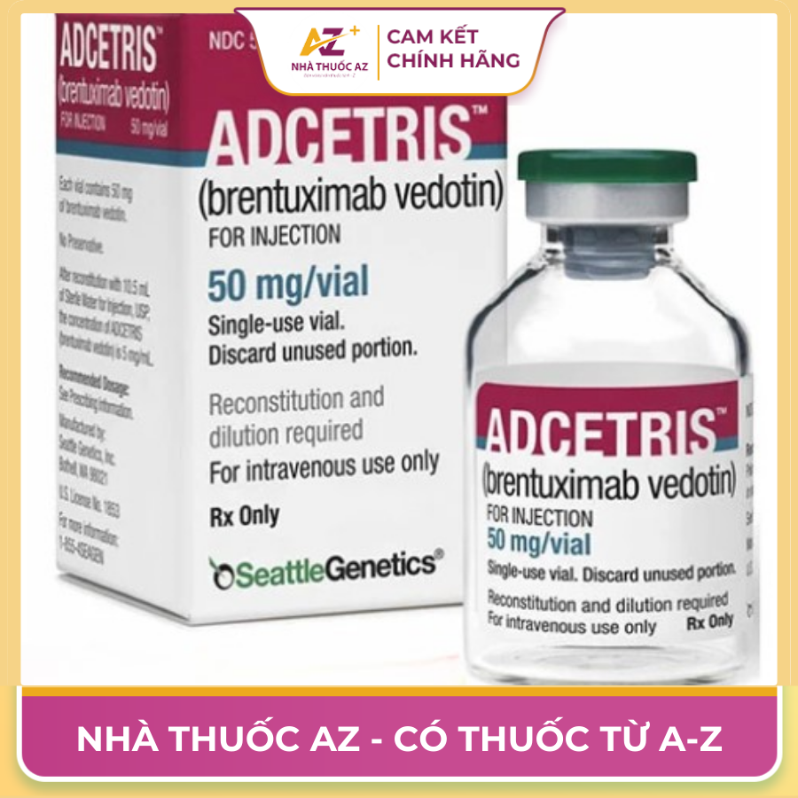 Adcetris 50 mgvial là thuốc gi