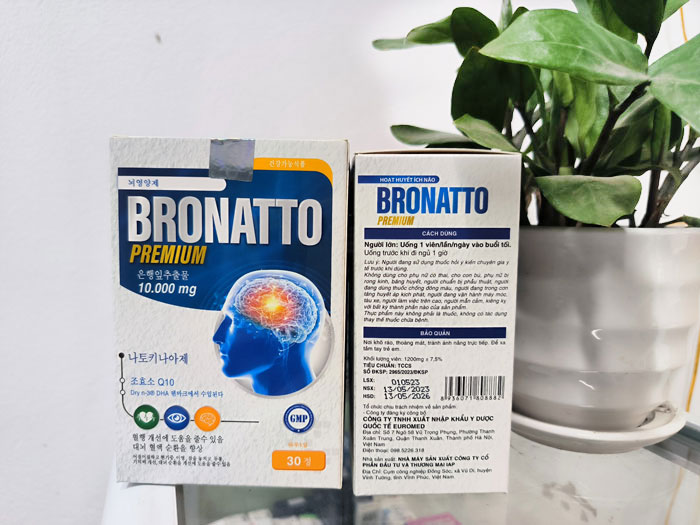 Thực phẩm chức năng Bronatto Premium