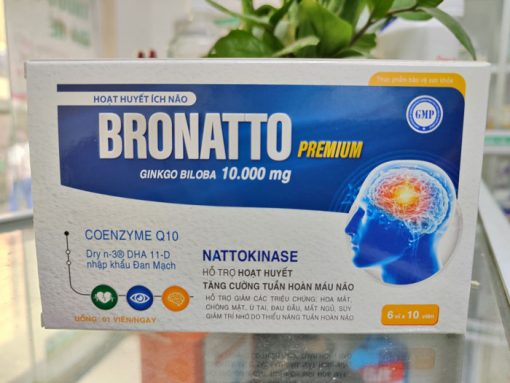 Liều dùng Hoạt huyết ích não Bronatto Premium