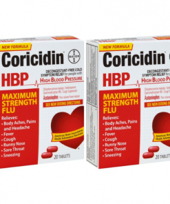 Thuốc Coricidin HBP Maximumstrength Flu giá bao nhiêu