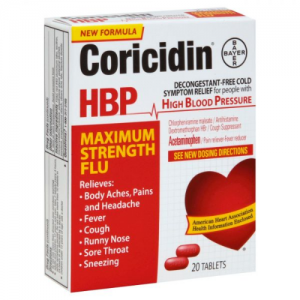 Thuốc Coricidin HBP Maximumstrength Flu là thuốc gì