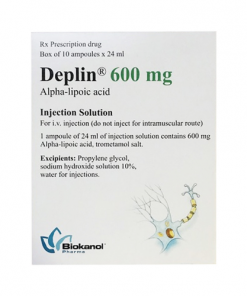 Thuốc Deplin 600 mg giá bao nhiêu