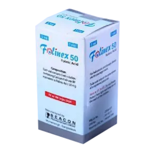 Thuốc Folinex 50 – Folinat calci – Cách dùng, liều dùng, giá bán?