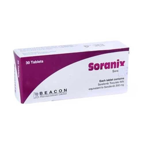 Thuốc Soranix 200 mg – Sorafenib – công dụng, liều dùng, giá bán