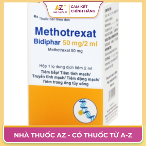 Thuốc Methotrexat Bidiphar 50mg/2ml giá bao nhiêu