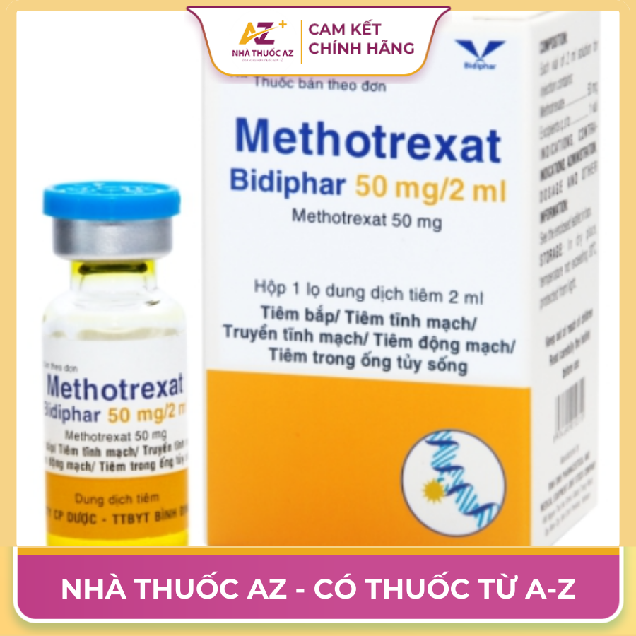Thuốc Methotrexat Bidiphar 50mg/2ml là thuốc gì