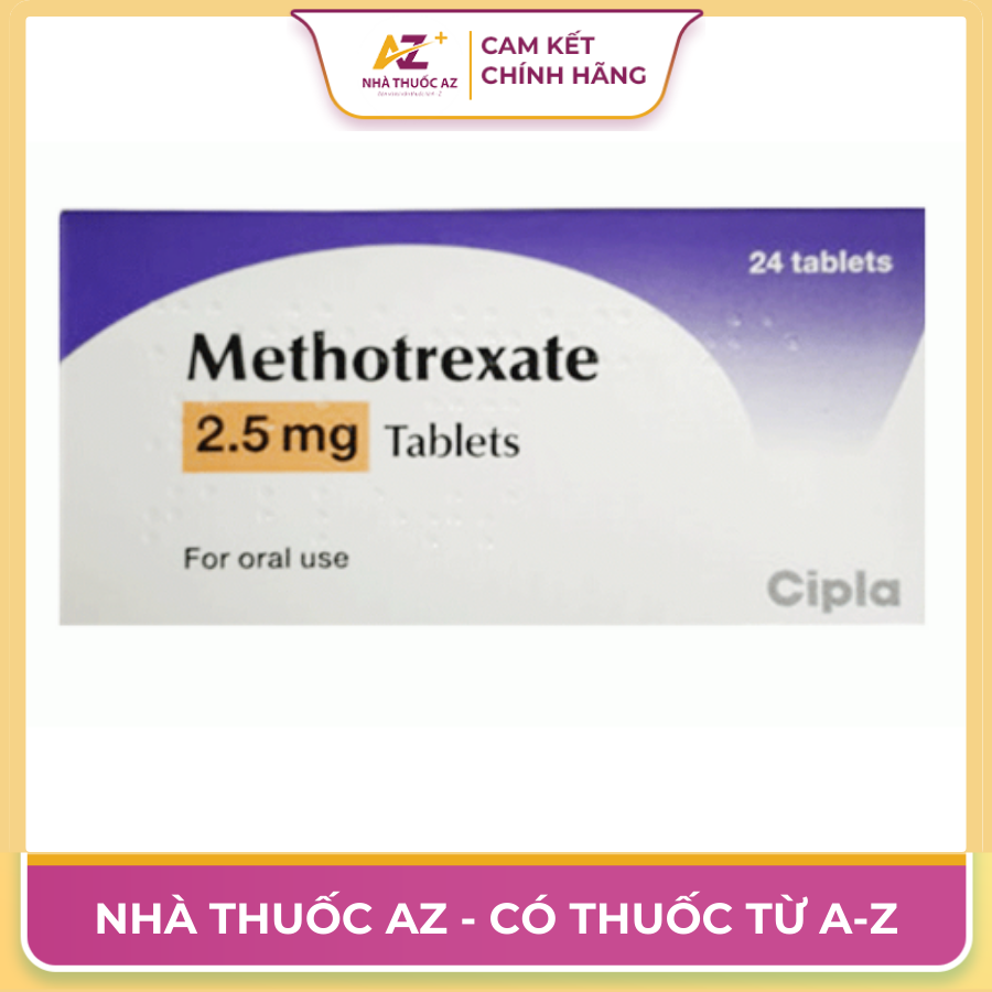 Methotrexate 2.5 mg là thuốc gì