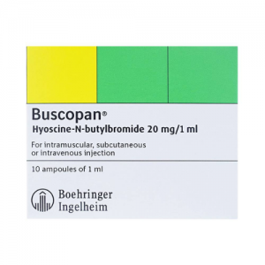 Thuốc Buscopan 20 mg/1 ml giá bao nhiêu