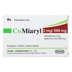 Thuốc CoMiaryl 2mg/500 mg là thuốc gì