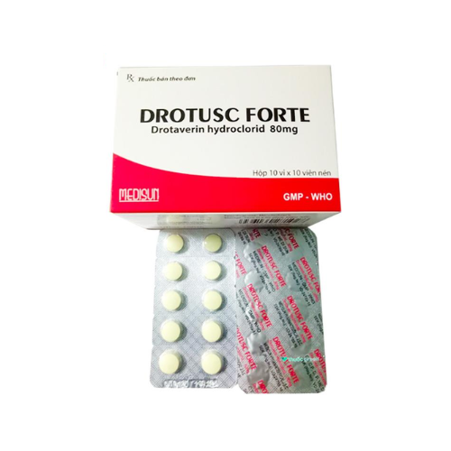 Thuốc Drotusc forte – Drotaverin – Công dụng, liều dùng, giá bán?