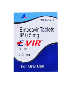 Thuốc E-VIR 0.5 mg giá bao nhiêu