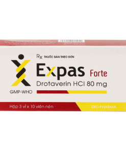 Thuốc Expas forte 80 mg là thuốc gì