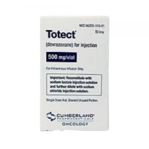 Thuốc Totect 500 mg/vial giá bao nhiêu