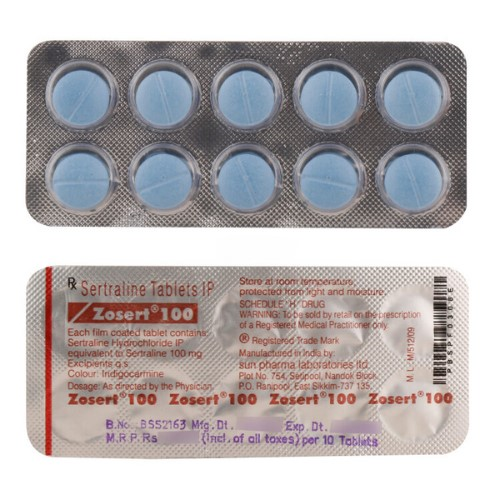 Thuốc Zosert 100 mg điều trị trầm cảm hiệu quả – Giá bao nhiêu?