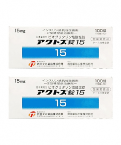 Thuốc Actos 15 mg tablet giá bao nhiêu