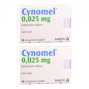 Thuốc Cynomel 0.025mg giá bao nhiêu