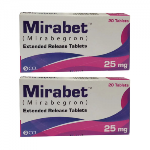 Thuốc Mirabet 25 mg giá bao nhiêu