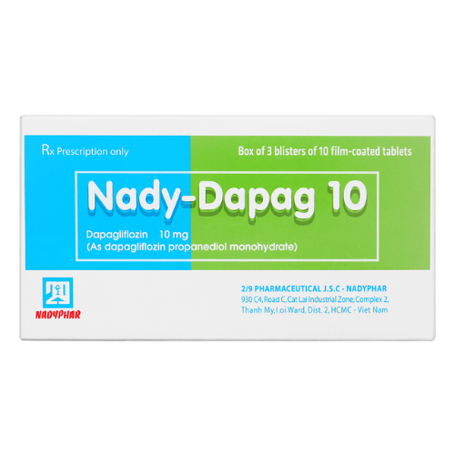 Thuốc Nady dapag 10 là thuốc gì