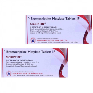 Thuốc Sicriptin 2.5 mg mua ở đâu