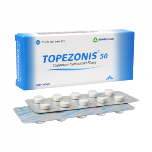 Thuốc Topezonis 50 mg giá bao nhiêu