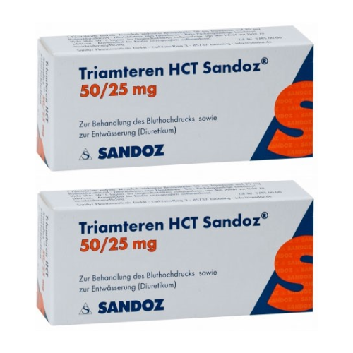 Thuốc Triamteren HCT Sandoz 50/25 mg là thuốc gì, giá bao nhiêu