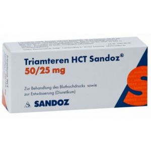 Thuốc Triamteren HCT Sandoz 50/25 mg là thuốc gì