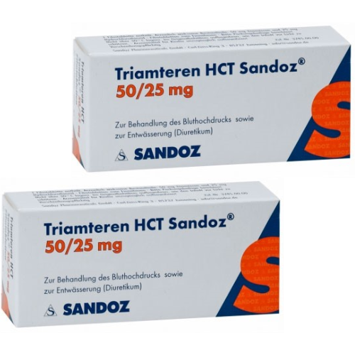 Thuốc Triamteren HCT Sandoz 50/25 mg là thuốc gì, giá bao nhiêu