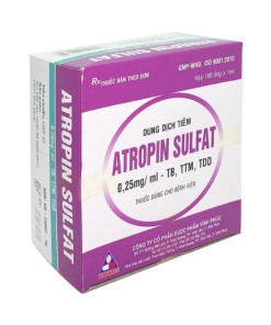 Dung dịch tiêm Atropin sulfat 0.25mg/ml giá bao nhiêu