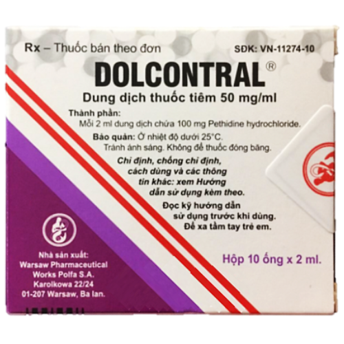 Thuốc Dolcontral 50mg/ml là thuốc gì
